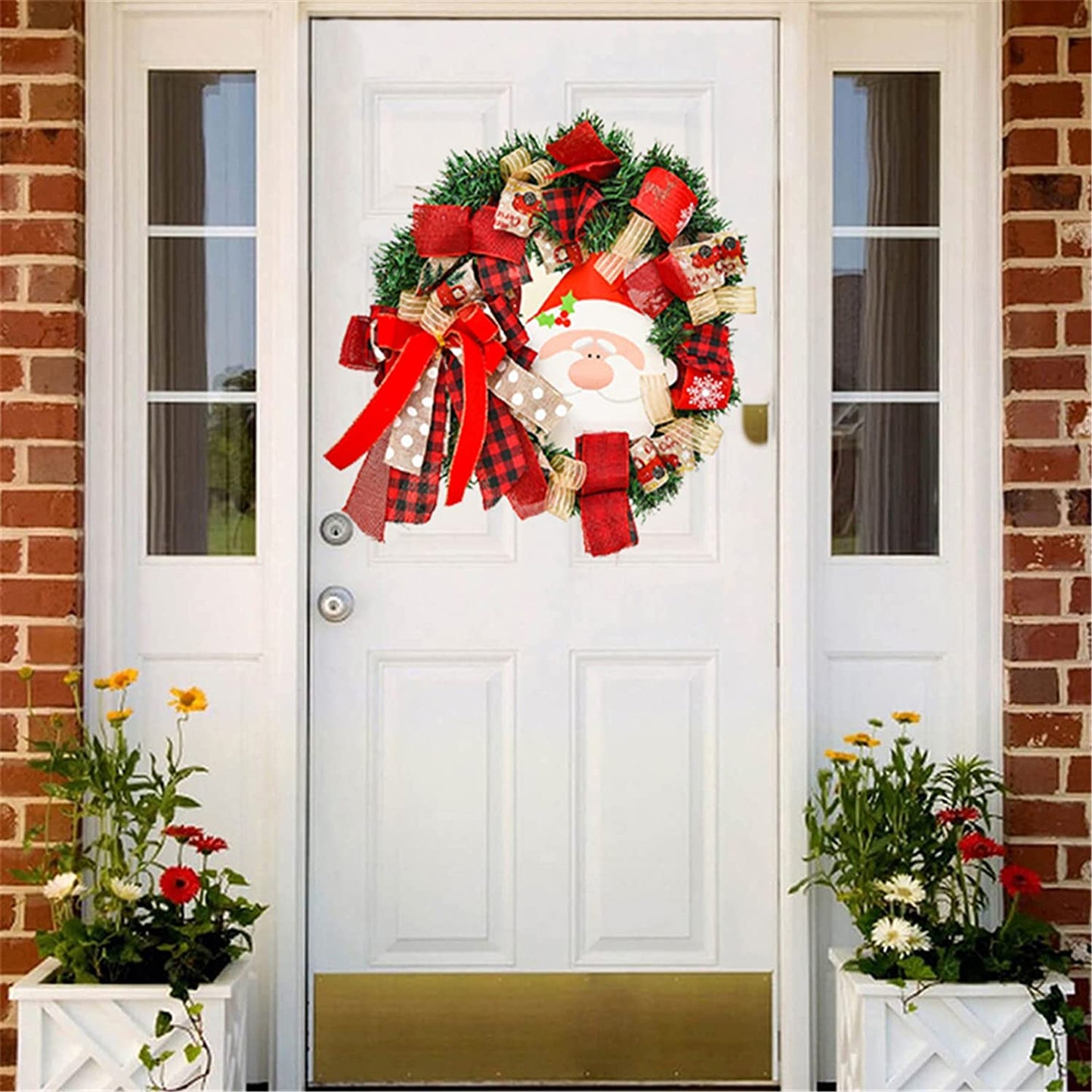 38cm Christmas Wreath Decoration