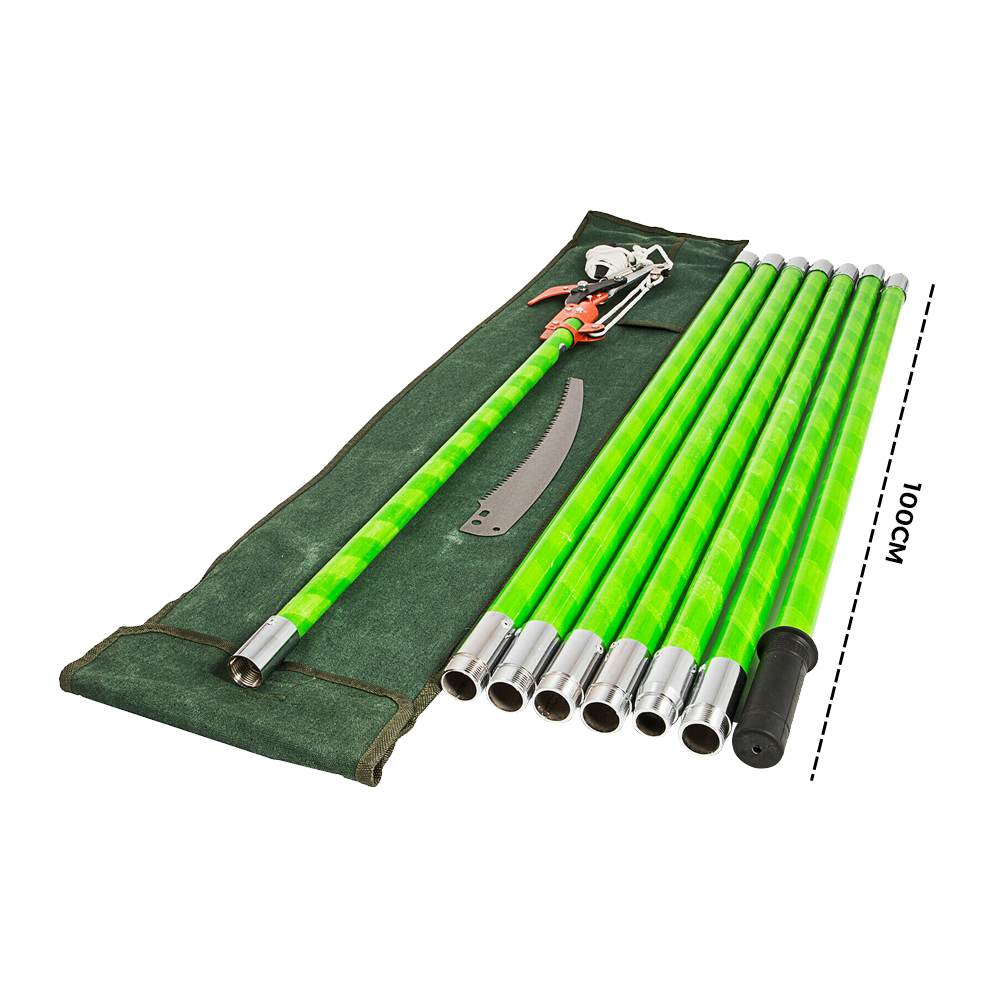 8M Detachable Pole Pruning Saw Tree Trimmer Shearing