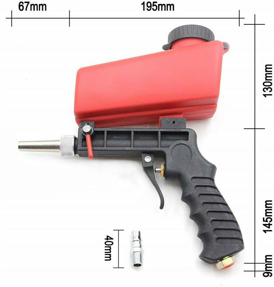 Sandblasting Gun Rust Removal Sand Blaster