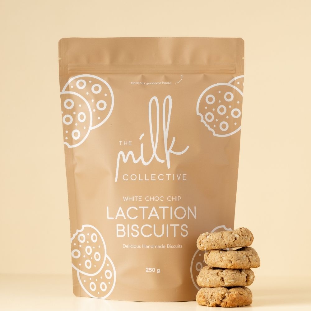 The Milk Collective - White Chocolate Chip Lactation Biscuits