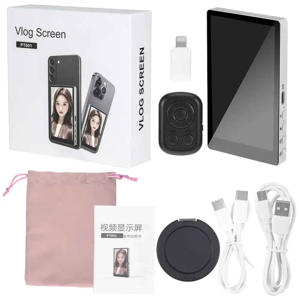 Wireless Selfie Monitor Screen for iPhone & Android