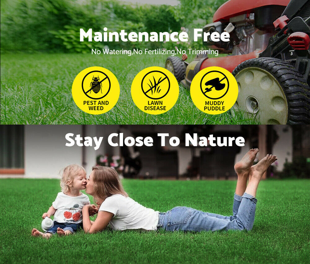 1x10M Artificial Grass 30MM 10M2