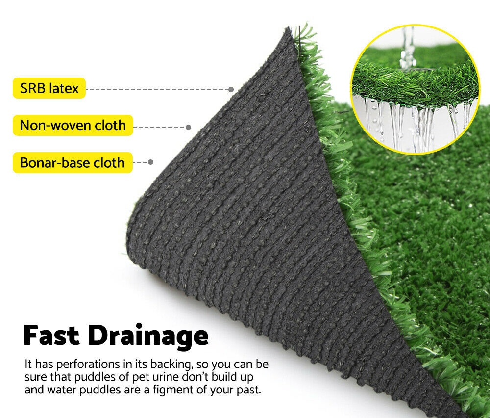 1x10M Artificial Grass 30MM 10M2