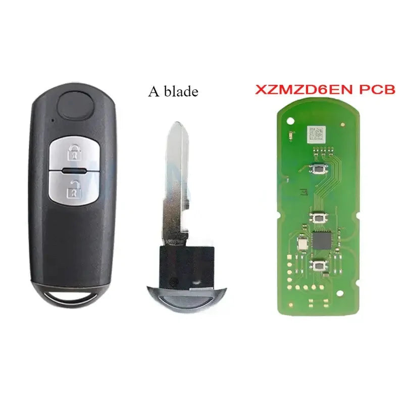 Smart Remote Car Key Fob for Mazda 3, 5, 6, CX-3, CX-5, CX-7, CX-9 & MX-5