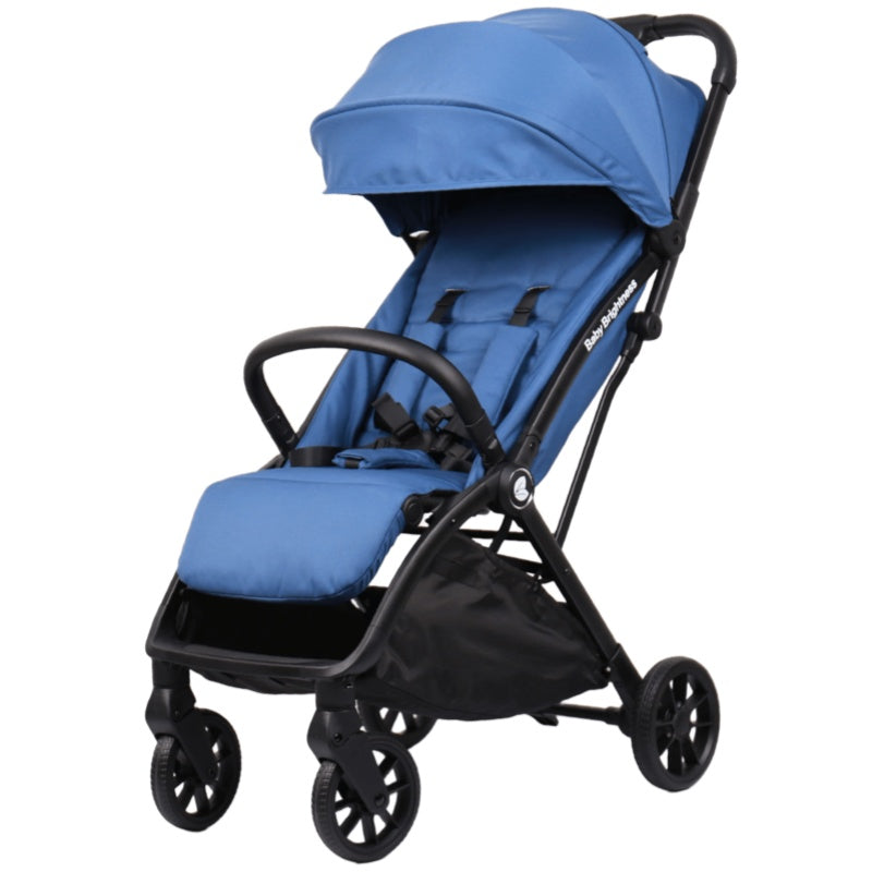 Travel Pram – FlexGo Lightweight Auto Folding Stroller (Blue)