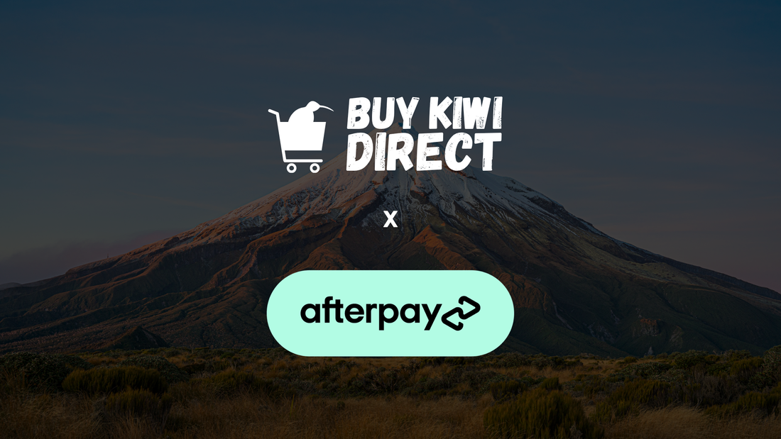 Shop Now, Pay Later with Afterpay at Buy Kiwi Direct