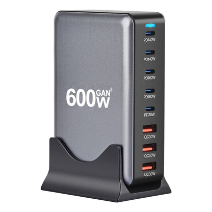 600W Fast Charging Station HUB Wall Charger