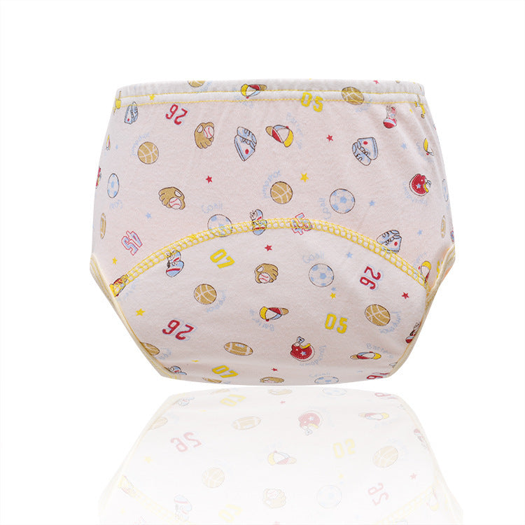 Printed Learning Pants for Babies - Washable and Breathable