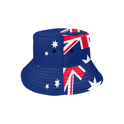 Stylish Men's Australia Flag Bucket Hat - Chino Cotton Twill for Outdoor Adventures