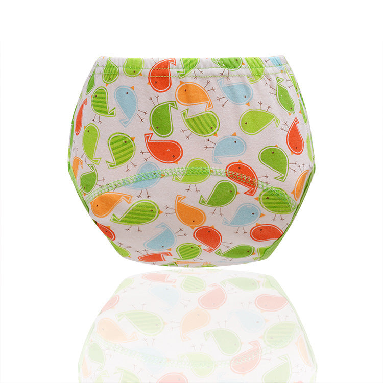 Printed Learning Pants for Babies - Washable and Breathable