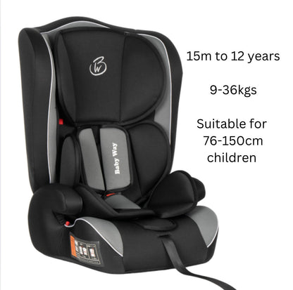 ComFit Portable and Convertible Booster Car Seat