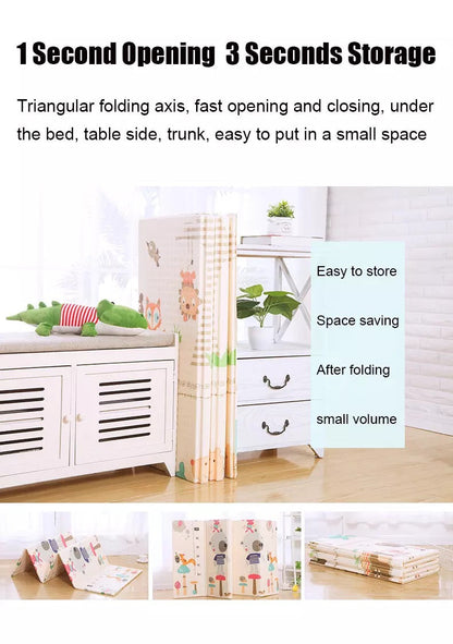 Preorder - Foldable Baby Play & Crawling Mat – Padded and Waterproof