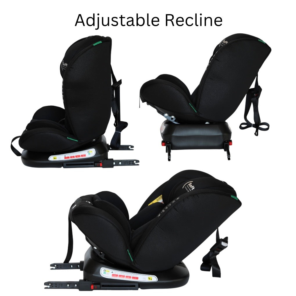 Preorder - Legacy 4 in 1 Travel System Bundle - Stroller + Bassinet + Capsule + Isofix Base + All-rider 360 Rotating Car Seat