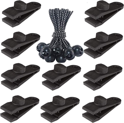Tarp Clips Camping Tent Clamps
