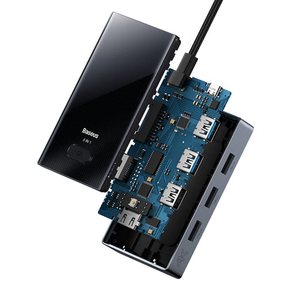 Baseus 8-in-1 USB C Hub 4K@60Hz