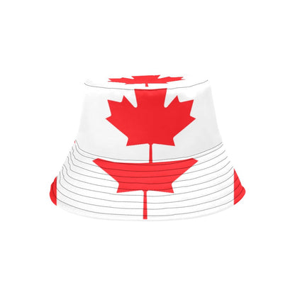 Men's Canada Flag Bucket Hat - Stylish Chino Cotton Twill Summer Hat for Outdoor Activities