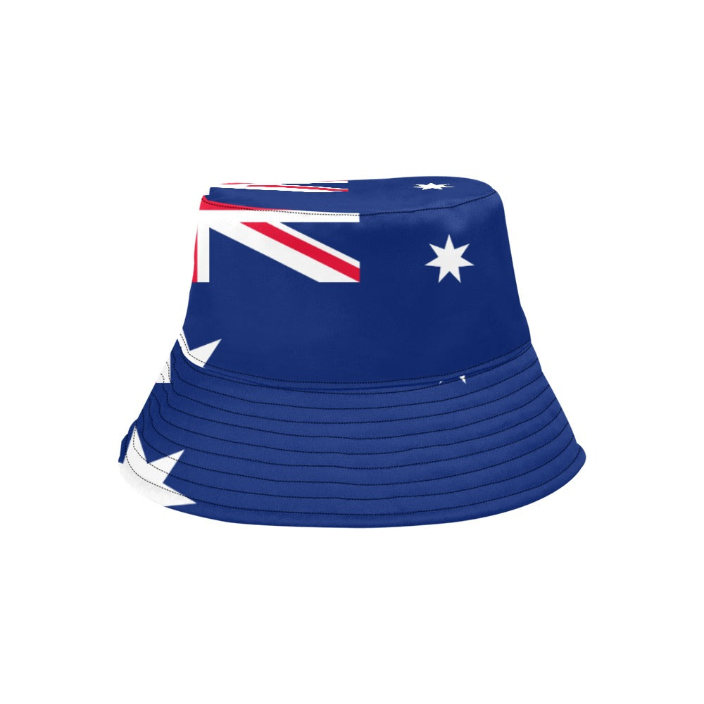 Stylish Men's Australia Flag Bucket Hat - Chino Cotton Twill for Outdoor Adventures