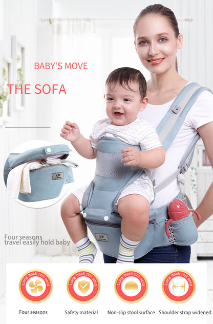 3 IN 1 BABY CARRIER HIPSEAT DARK BLUE