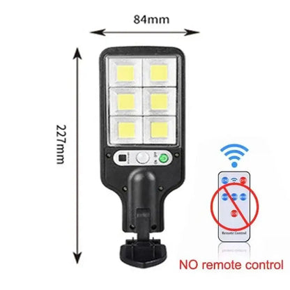 Solar Outdoor Lights, 3-Mode 200-COB Motion Sensor Security Lamps for Garden, Patio & Yard