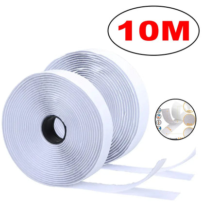 1–25M Self-Adhesive Hook & Loop Tape Fastener