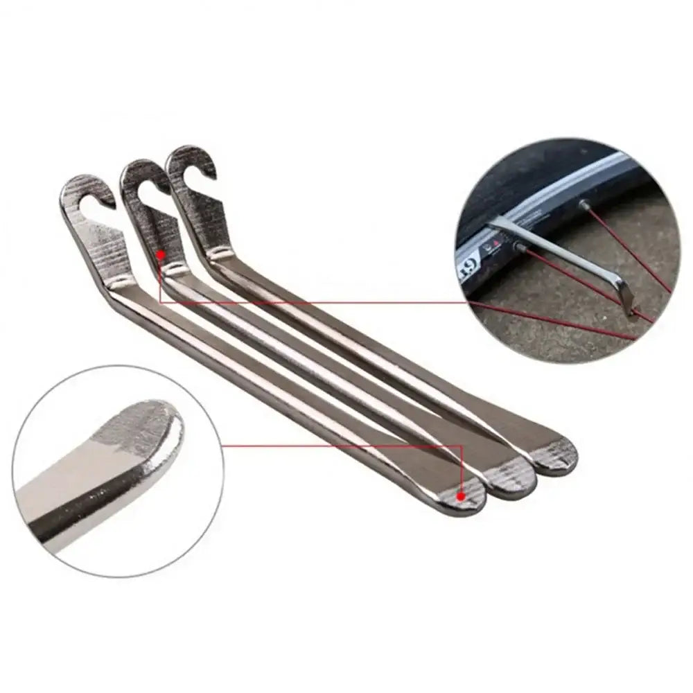 1-3 Piece Stainless Steel Bicycle Tyre Lever Tool