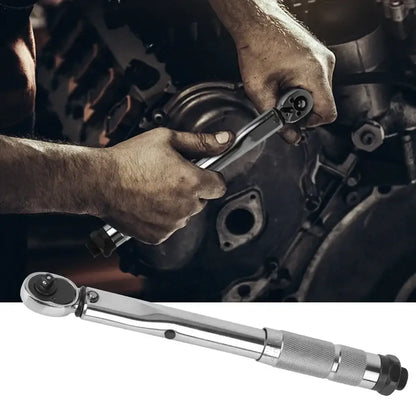 1/4″ Adjustable Torque Wrench 5–25 N·m with 3/8″ Adapter
