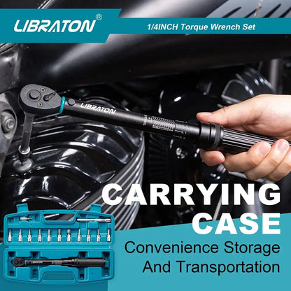 1/4″ Bike Torque Wrench Set (5–25 Nm)