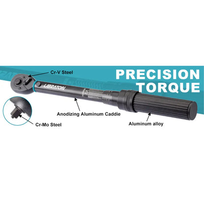 1/4″ Bike Torque Wrench Set (5–25 Nm)