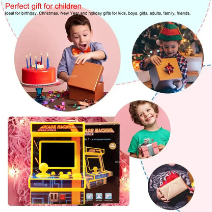1.8" Mini Handheld Game Console – 152 Retro Games, Kids Gift