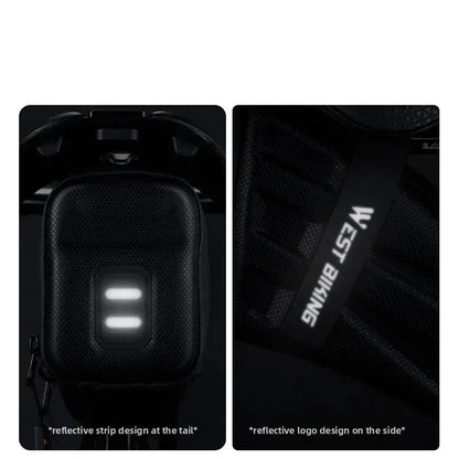 1.8L EVA Hard Shell Waterproof Saddle Bag
