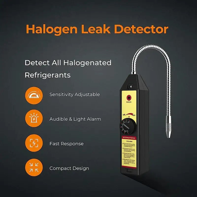 WJL-6000 Freon / Halogen Leak Detector