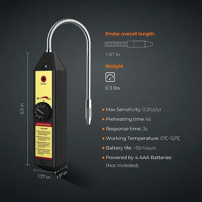 WJL-6000 Freon / Halogen Leak Detector