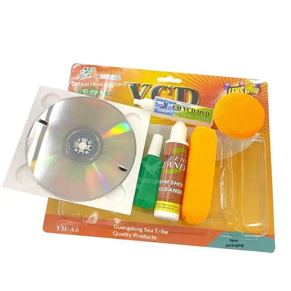 CD/DVD/VCD Player Lens Cleaner & Demagnetizer Kit