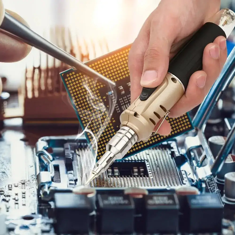 Gas Soldering Iron Set