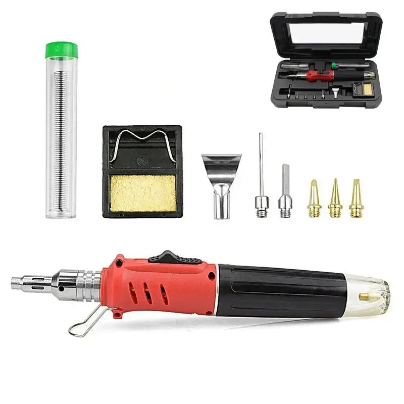 Gas Soldering Iron Set