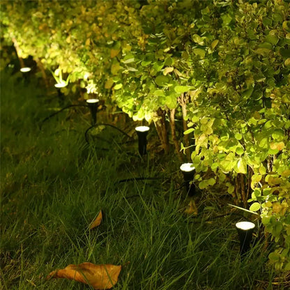10-in-1 RGB Solar Garden Waterproof Ground Lights