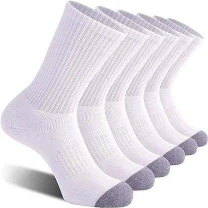 10 Pairs Plus Size Men's Athletic Socks (3 colours available)