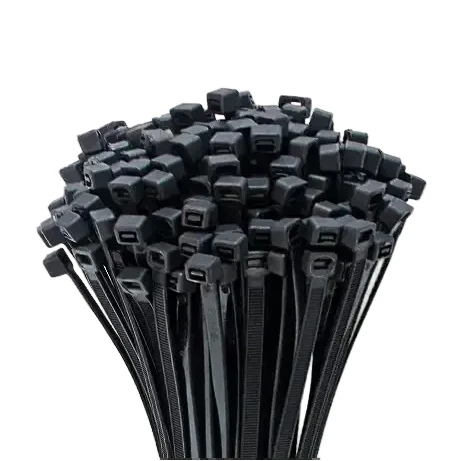 100PCS Self-Locking Nylon Cable Ties Black