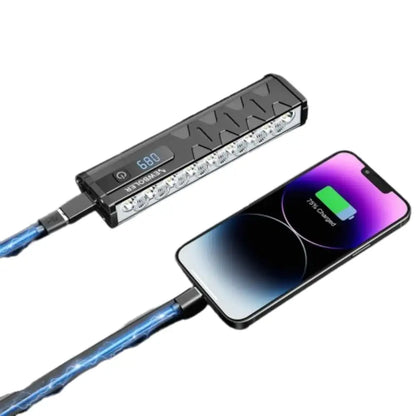 10000-Lumen Bicycle Front Light (Rechargeable)