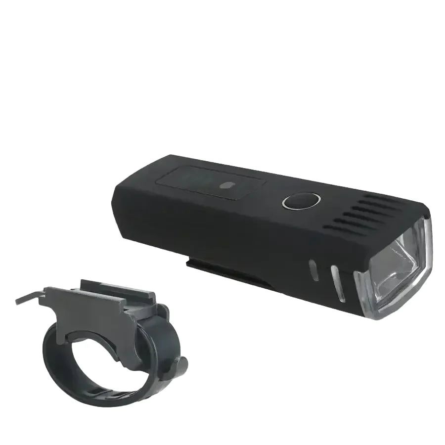 1000-Lumen Rechargeable Front & Rear Cycling Light Set