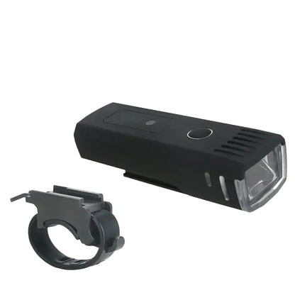 1000-Lumen Rechargeable Front & Rear Cycling Light Set