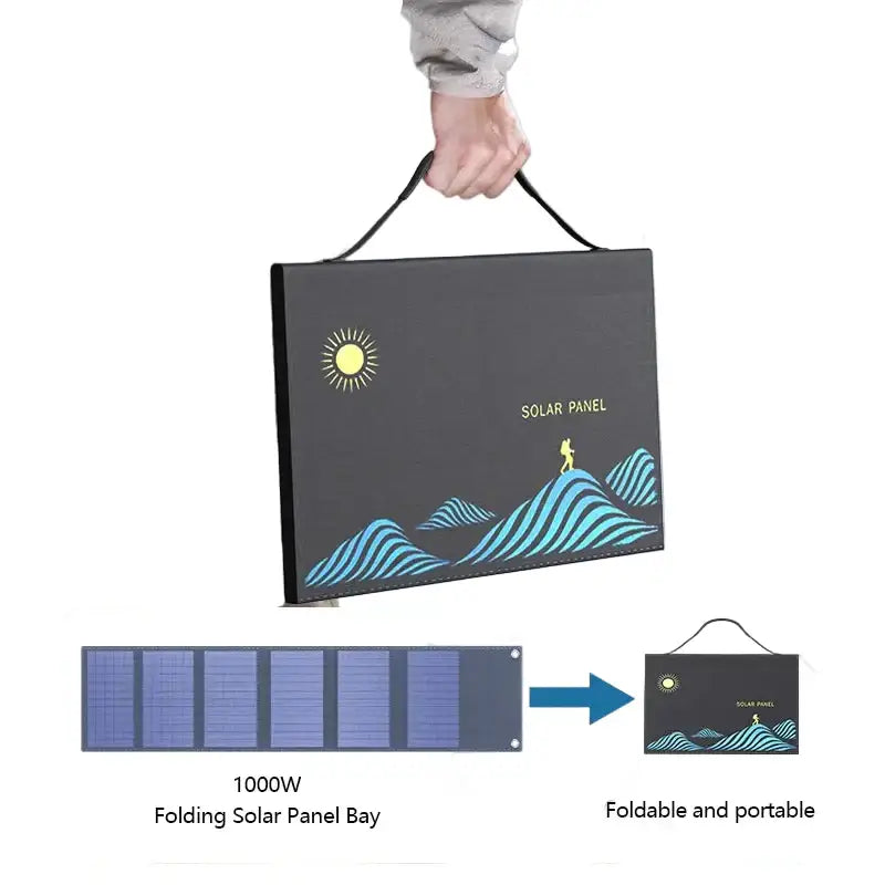 1000W Outdoor Solar Panel Power Supply