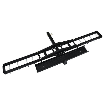 227kg Motorcycle Scooter Dirt Bike Carrier Hauler Hitch Mount Rack Ramp Anti Tilt
