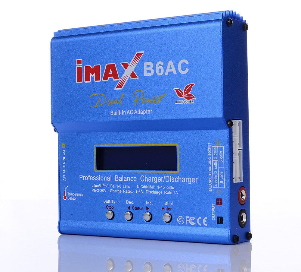 iMax B6AC 80W RC Lipo NiMh Digital Battery Balance Charger
