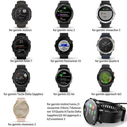 Charger for Garmin Watches (USB & Type C)