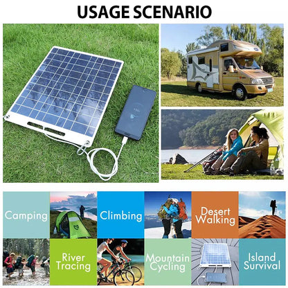 100W Waterproof Solar Panel Charger