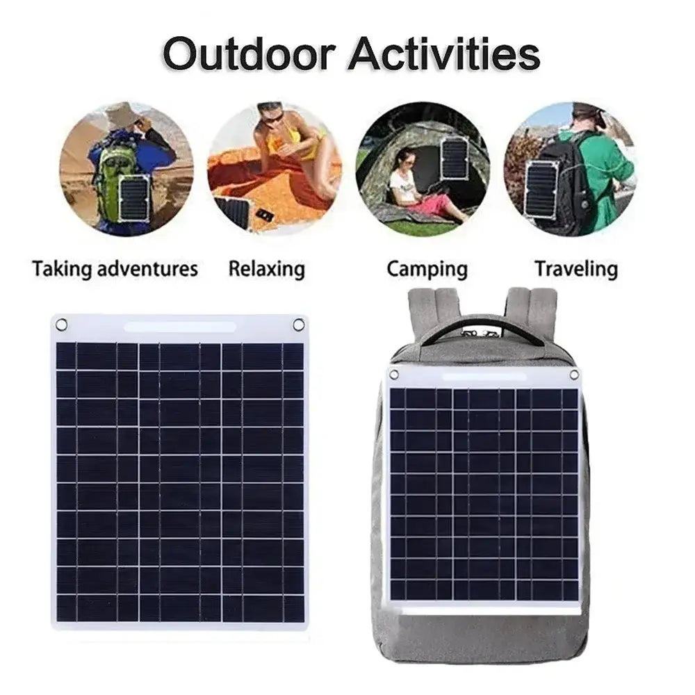 100W Waterproof Solar Panel Charger