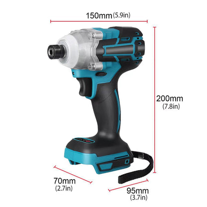 18V Cordless Impact Driver Fits Makita Battery