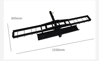 227kg Motorcycle Scooter Dirt Bike Carrier Hauler Hitch Mount Rack Ramp Anti Tilt