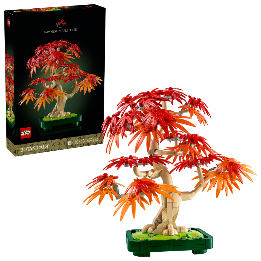 lego bonsai tree nz LEGO Botanicals: Japanese Red Maple Bonsai Tree (10348)